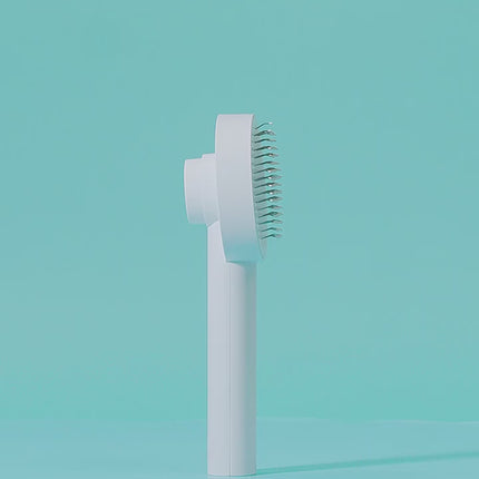 Selbstreinigende Fellbürste mit One-Click-Reinigung für Hunde und Katzen